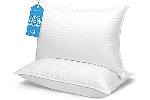 Queen-Sized Sleep Haven: COZSINOOR Hotel Quality Pillows
