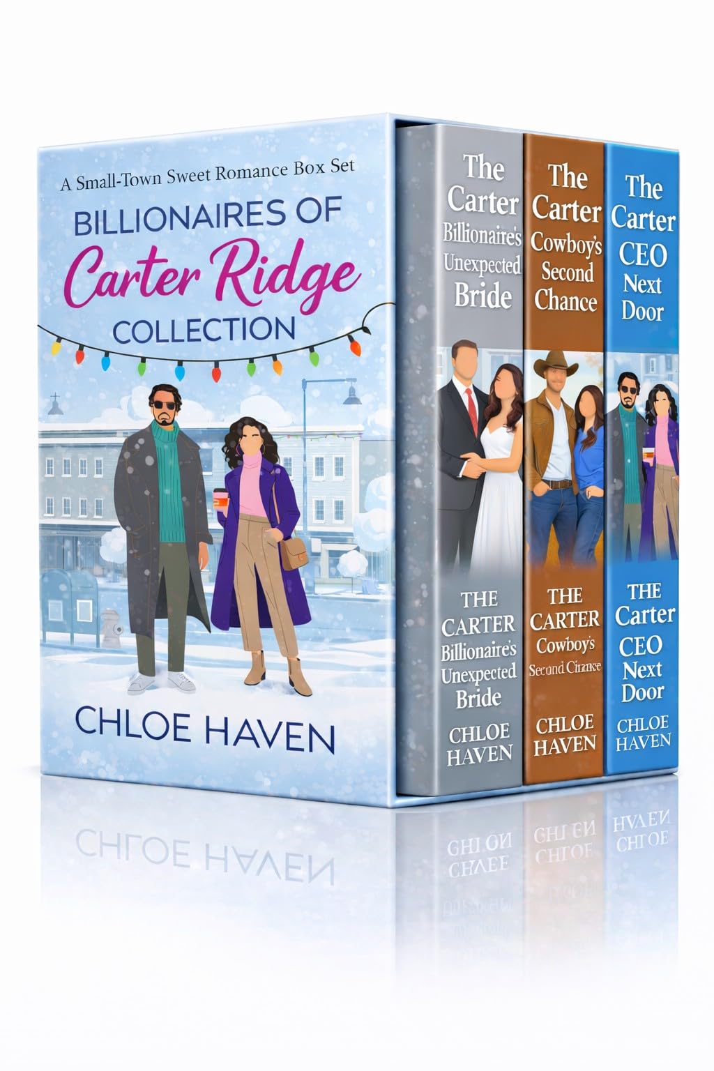 Billionaires of Carter Ridge: A Small-Town Sweet Romance Collection Box Set (Books 1-3)