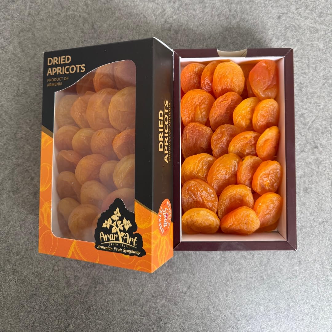 DRIED APRICOTS (14.11oz) – Premium Sun-Dried Armenian Apricots | 100% Natural, No Sugar Added | Healthy & Delicious Fruit Snack