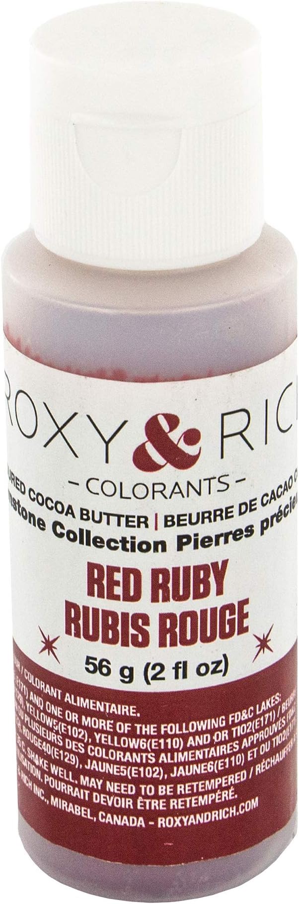 Gemstone Collection Cocoa Butter, 56 Grams Red Ruby