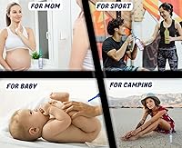 Vista 2 de Bidé portátil de viaje de 3 piezas, fácil de usar, compatible con la mayoría de botellas, botella Peri para cuidado posparto, bidé portátil