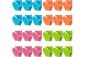 VICNOVA Magnetic Clips: A Rainbow of Organization