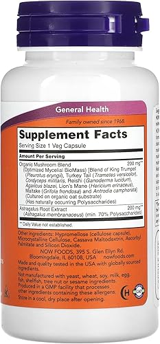 Miniatura 2 de NOW Foods Immune Renew, 90 cápsulas vegetarianas