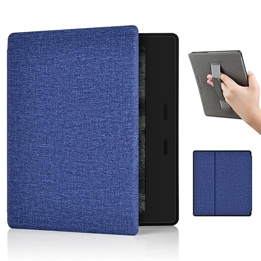 Zcooooool Fabric Kindle Oasis Hand Strap Case