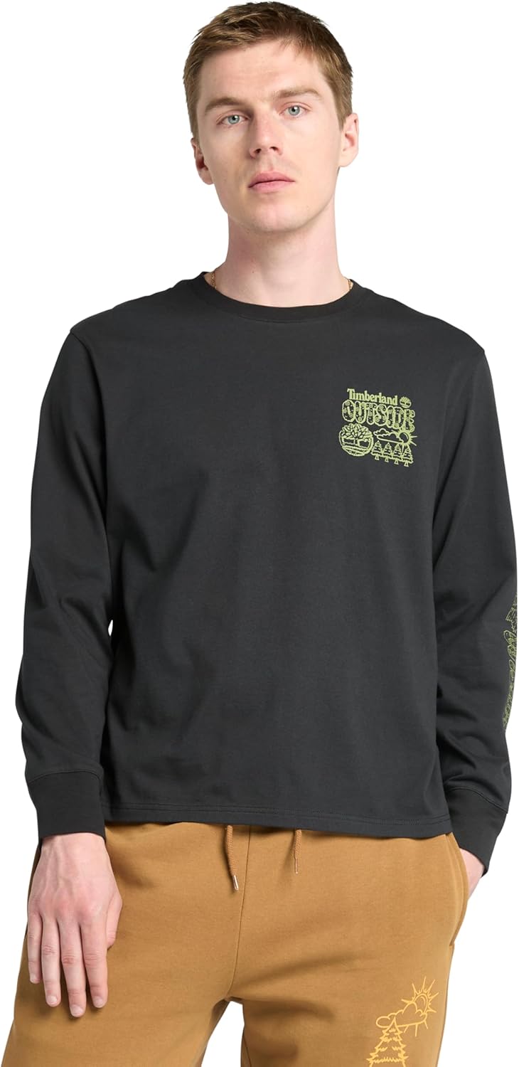 Timberland Mens All Day Outside Long Sleeve Shirt - Image 3