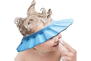 Baby Eye Protector for Bath: Soft, Adjustable Bath Cap for Toddlers, Babies,...