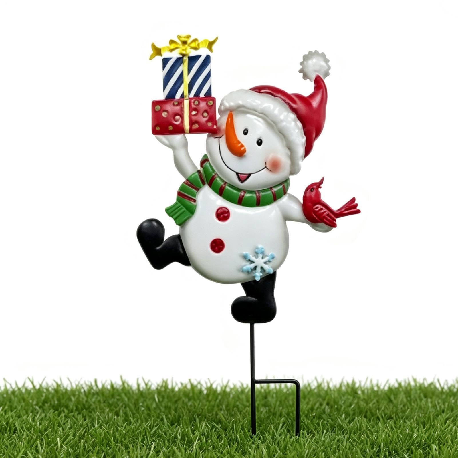 Estacas de Navidad para jardín estables y letrero decorativo exterior