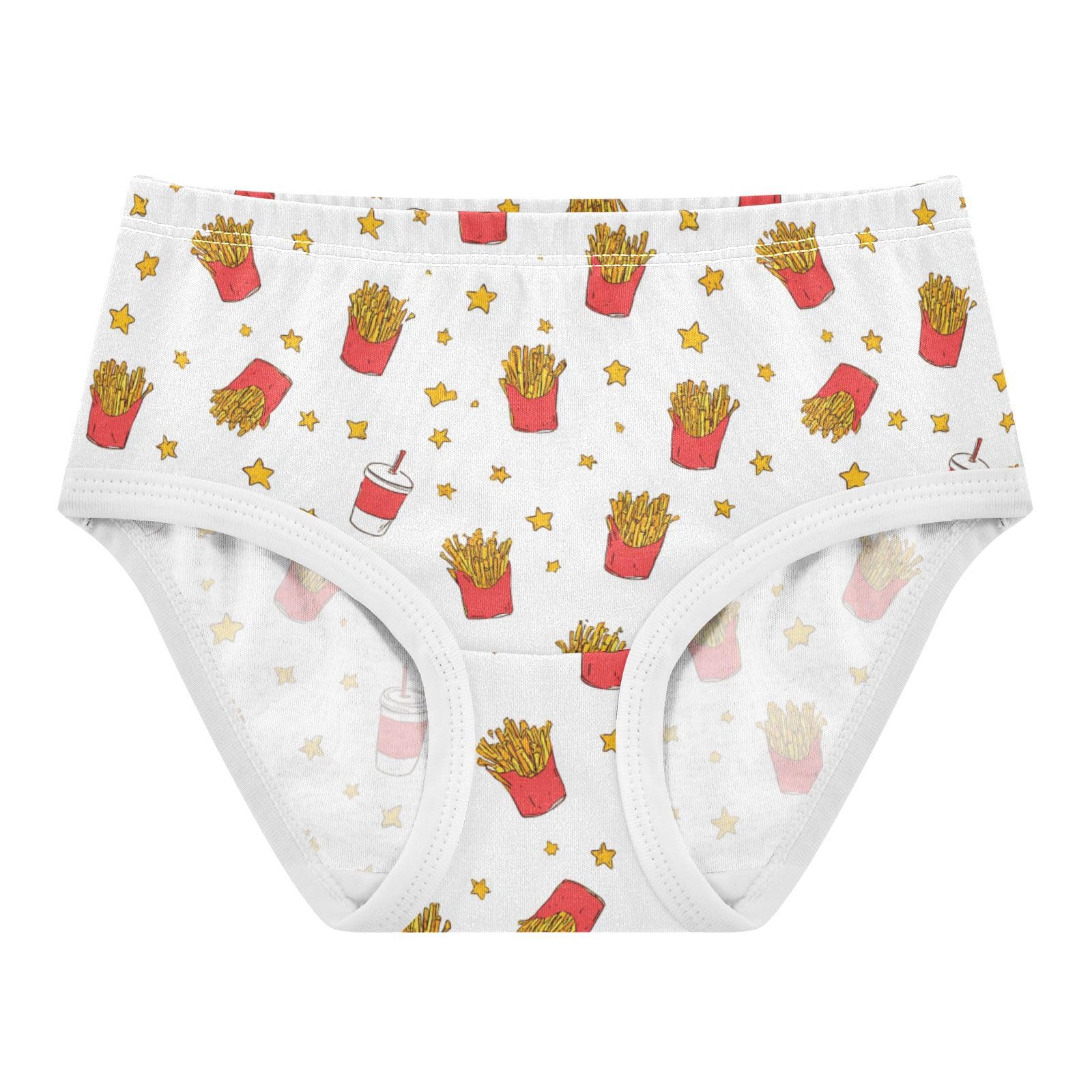 Dussdil Girls Panties Underwear Girls Panty Briefs Cotton Training Undies Size 2 3 4 5 6 7 8t