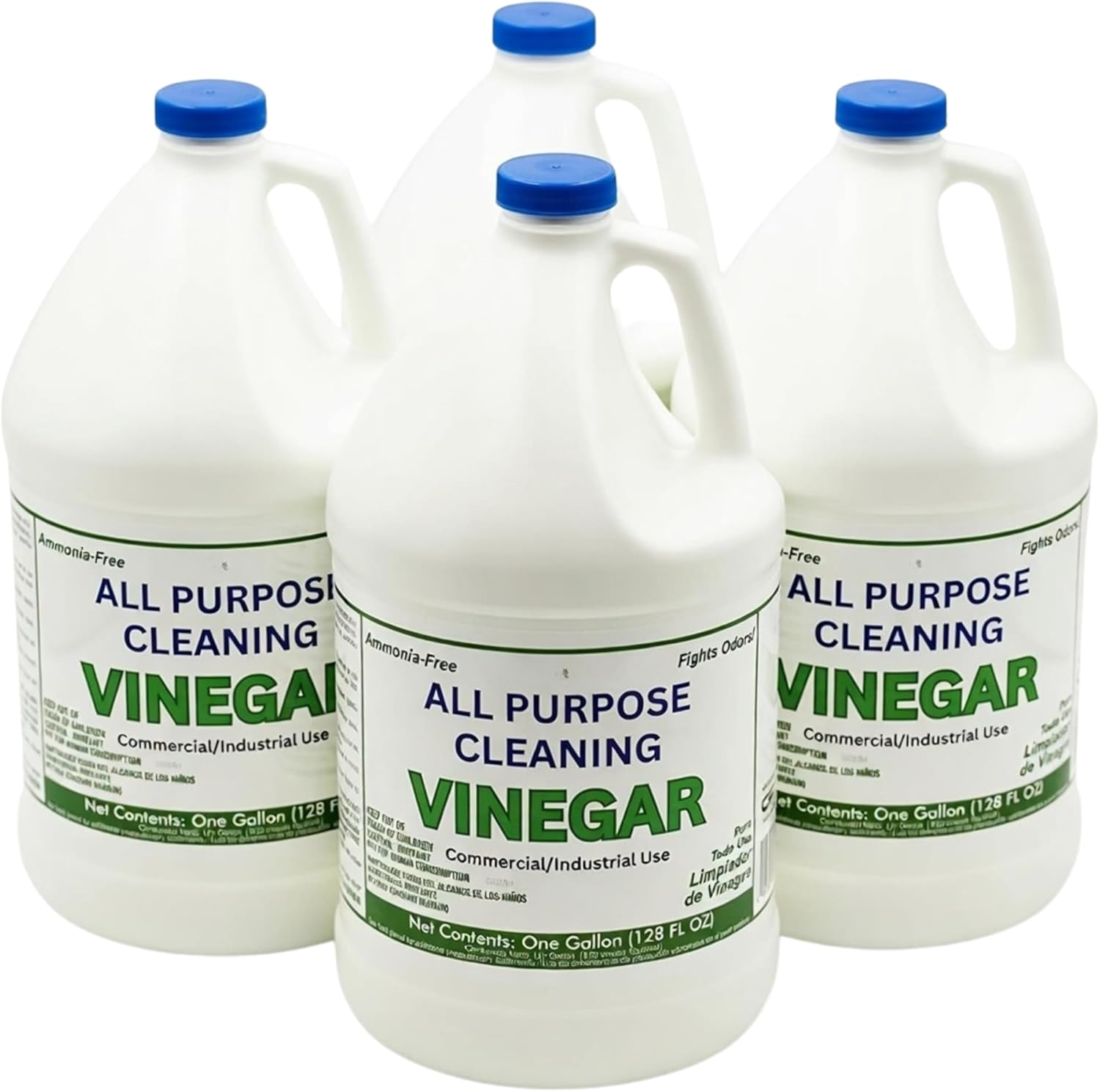 (4 Gallons) All Purpose Cleaning Vinegar, 5% Acidity | Multi-Purpose Household Surface Cleaner, Safe for Laundry, Effective Deodorizer, Ready to Use (4 Jugs of 1 Gallon)