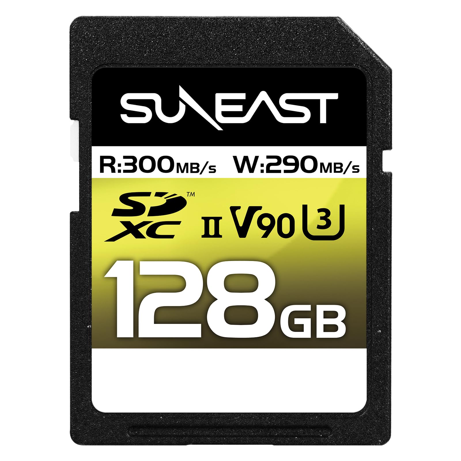 Amazon | SUNEAST SDXCカード 128GB 最大300MB/s UHS-II V90 U3 pSLC 