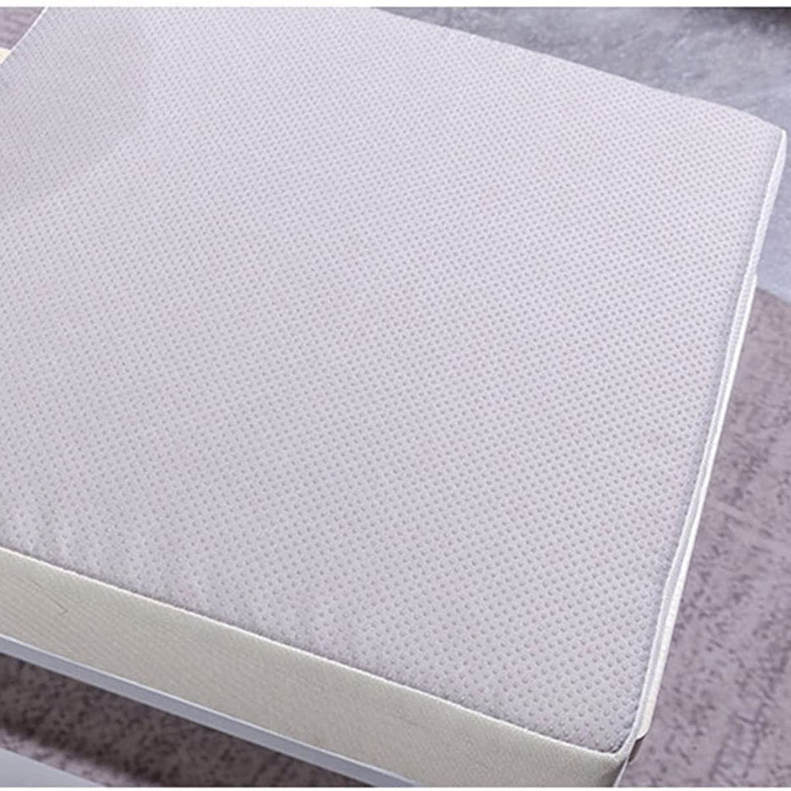 Cuscino lungo per panca da giardino 2/3 posti resistente all'acqua per interni ed esterni, tappetino per sedile di panca spesso 5 cm, cuscino antiscivolo per divano e sedia (grigio, 180 × 40 cm)