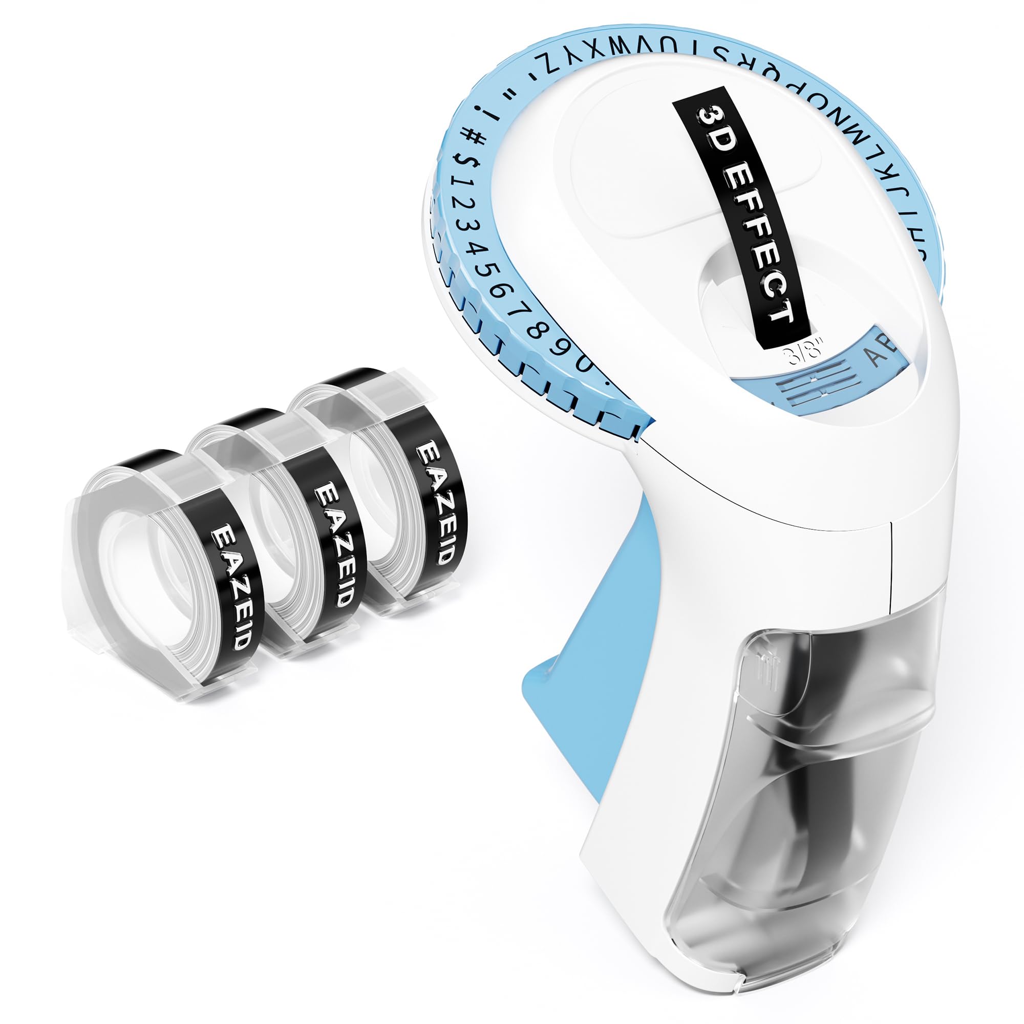 Amazon.com : Embossed Label Maker Machine with Tapes, 3D Label Maker ...
