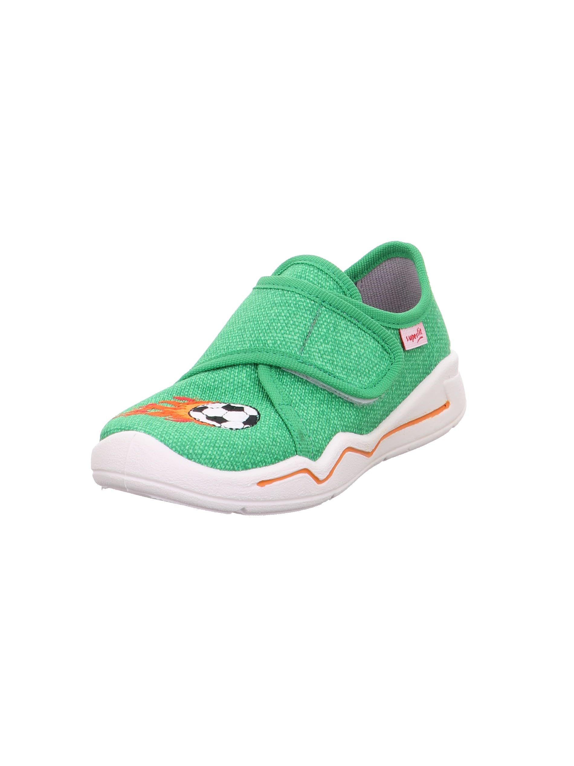 Superfit Benny Slipper, Green/Orange 7010, 4.5 UK