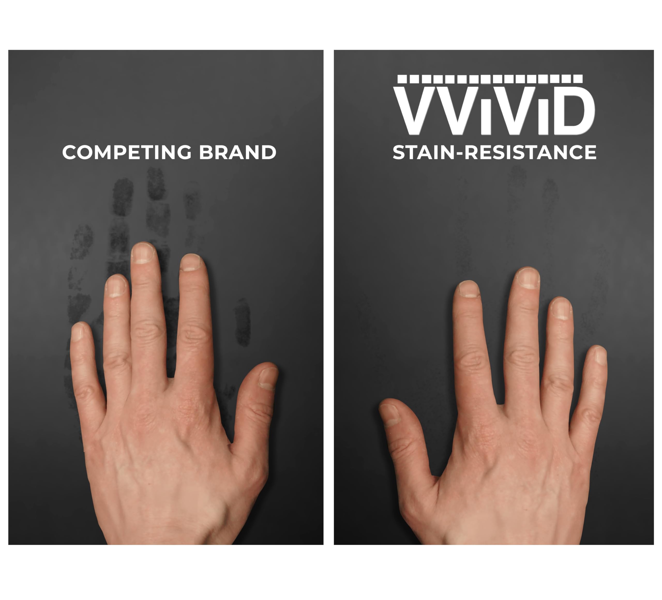 VViViD + Rouleau de film de vinyle noir profond ultra mat pour voiture avec nano-libération d'air (0,9 x 1,5 m)