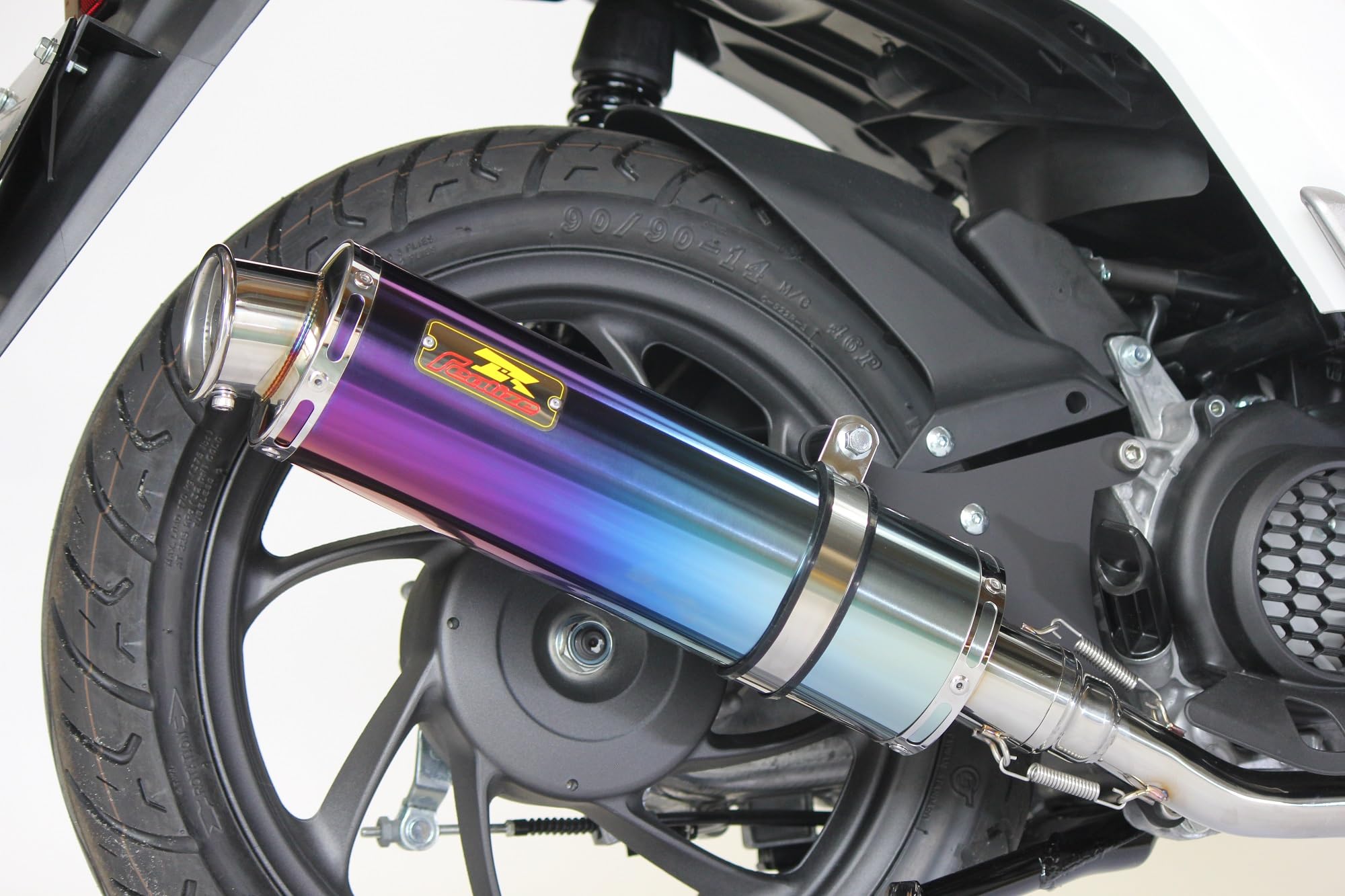 Amazon | Realize Dio110 ディオ110 バイクマフラー 2BJ-JK03 8BJ-JK03 