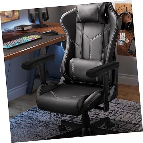 Miniatura 3 de TEHAUX 6 almohadillas para reposabrazos de asiento, transpirable, codo, cubo de pañales de laboratorio secreto, cojín flexible para reposabrazos