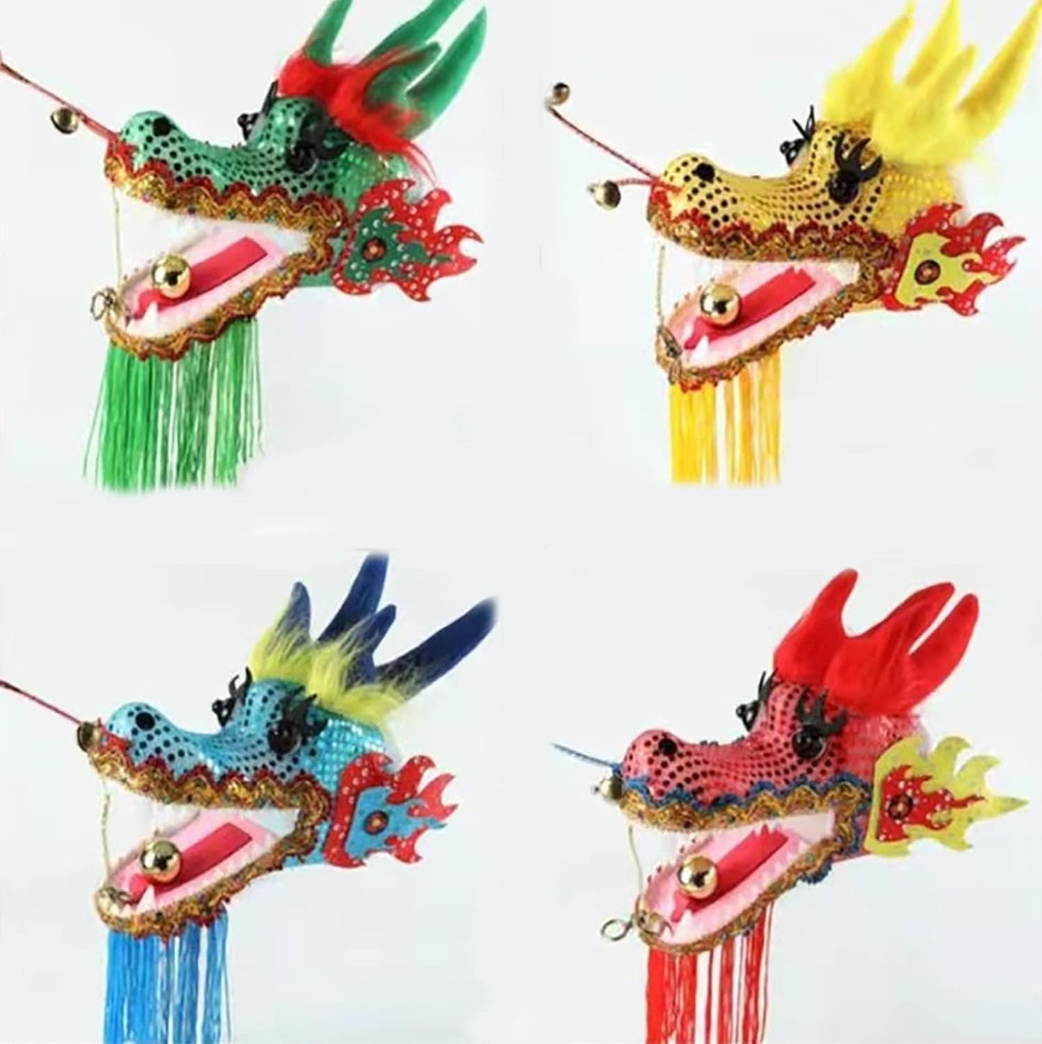 TFG - Ttfd Dragon Dance Ribbons, Birthday Party Talent Show Throwing Ribbons, Fitness Dragon Dance Ribbons for Beginners(12m/39.3ft)