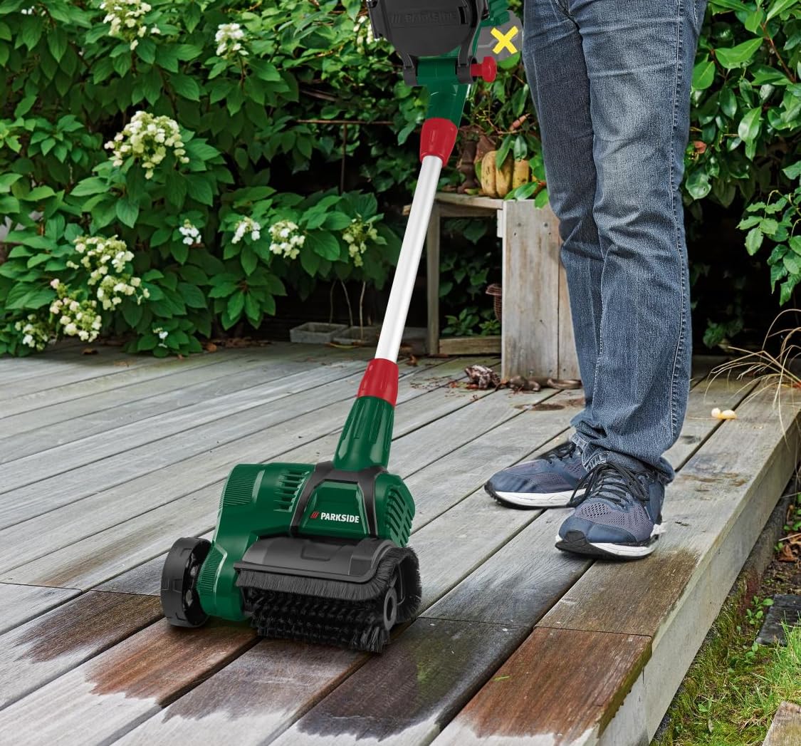 Parkside - Detergente per patio senza fili da 20 V