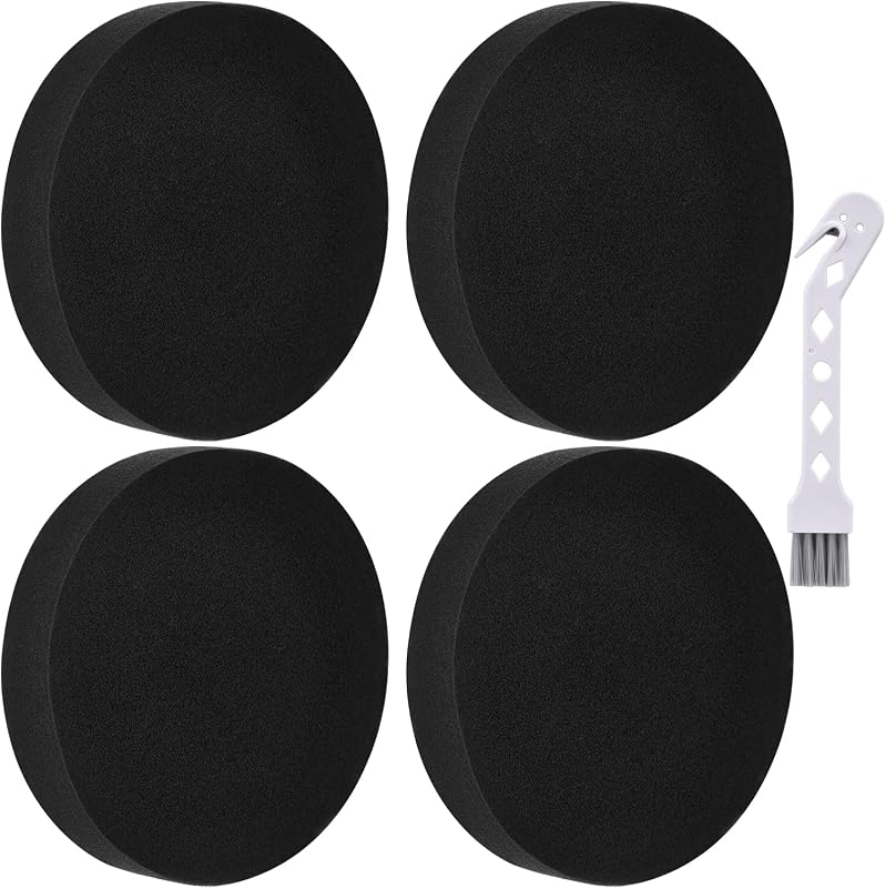 Anewise 1608225 Filter for Bissell for Cleanview 4438 3836 3197A 2252 3536 | Swivel Rewind 2254 3534 3837 Powerforce Helix Turbo 1701 1797 2191 2190 Upright Vacuum, 4 Pack Filters Part 1640811
