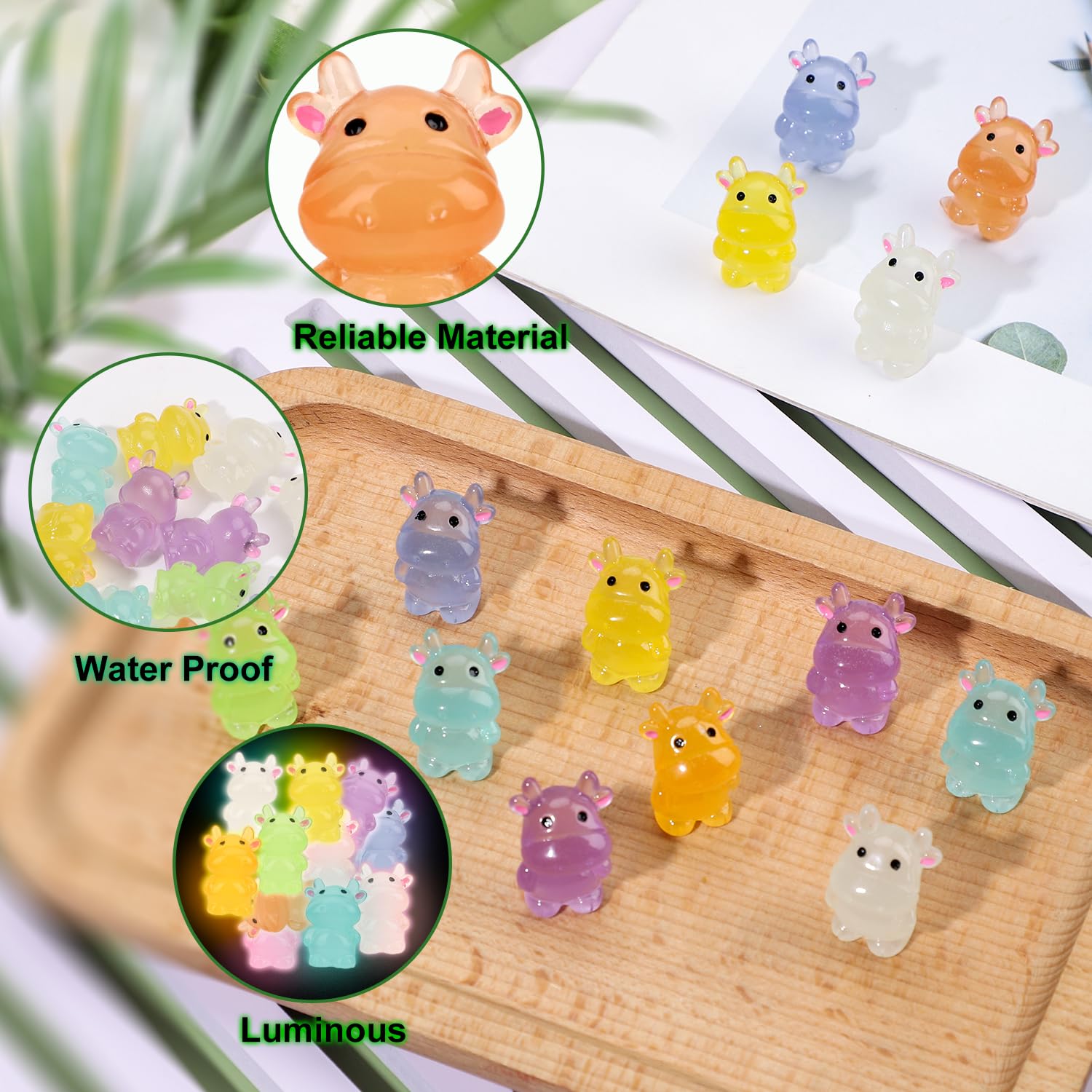 HUAXIUZH Mini Schweinchen Figuren 20 Stück - Rosa Kunstharz Deko Für Feengarten & Kuchendekoration