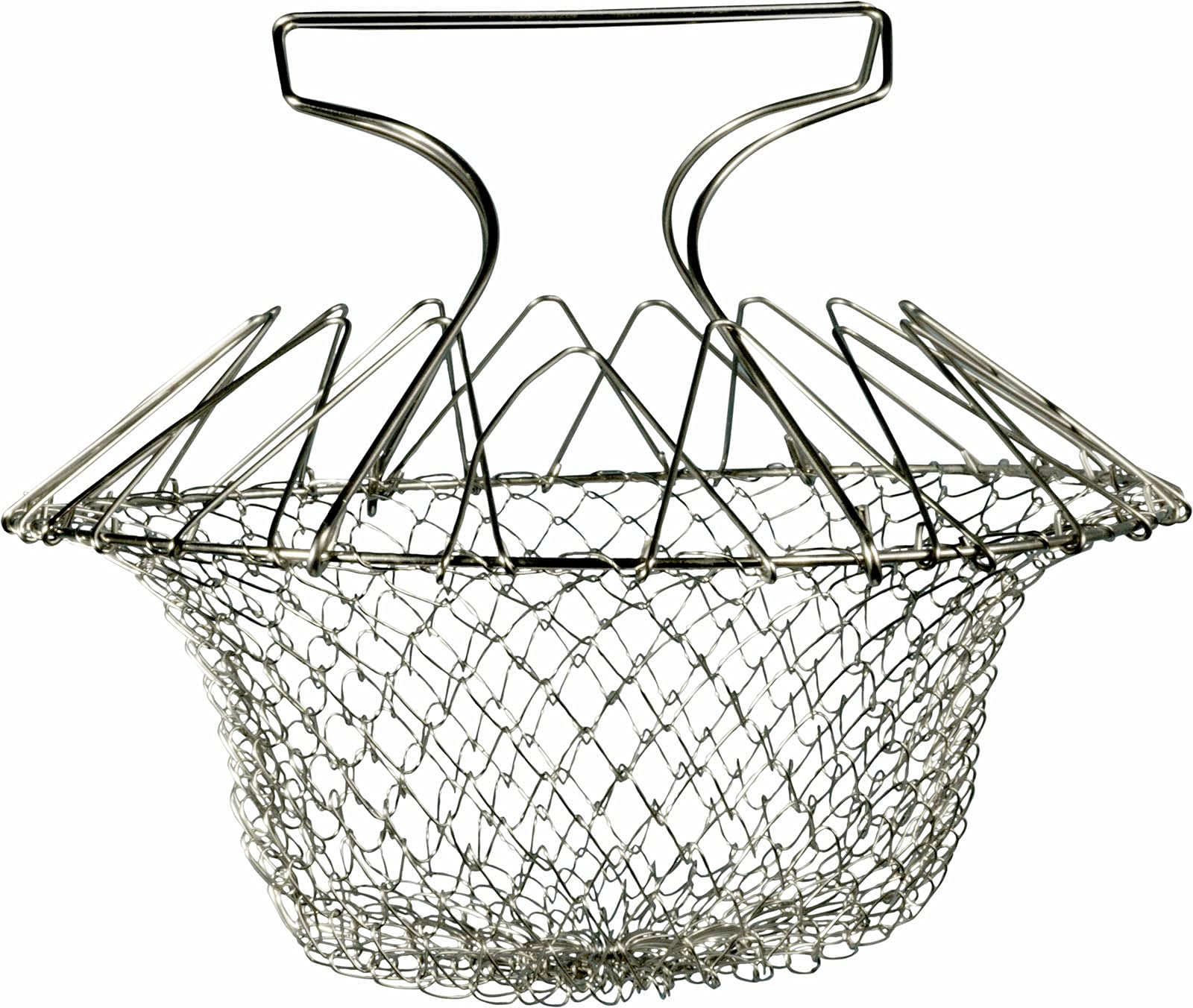 Aidapt Stainless Steel Cooking Basket - Multi-purpose Steaming, Frying, Draining