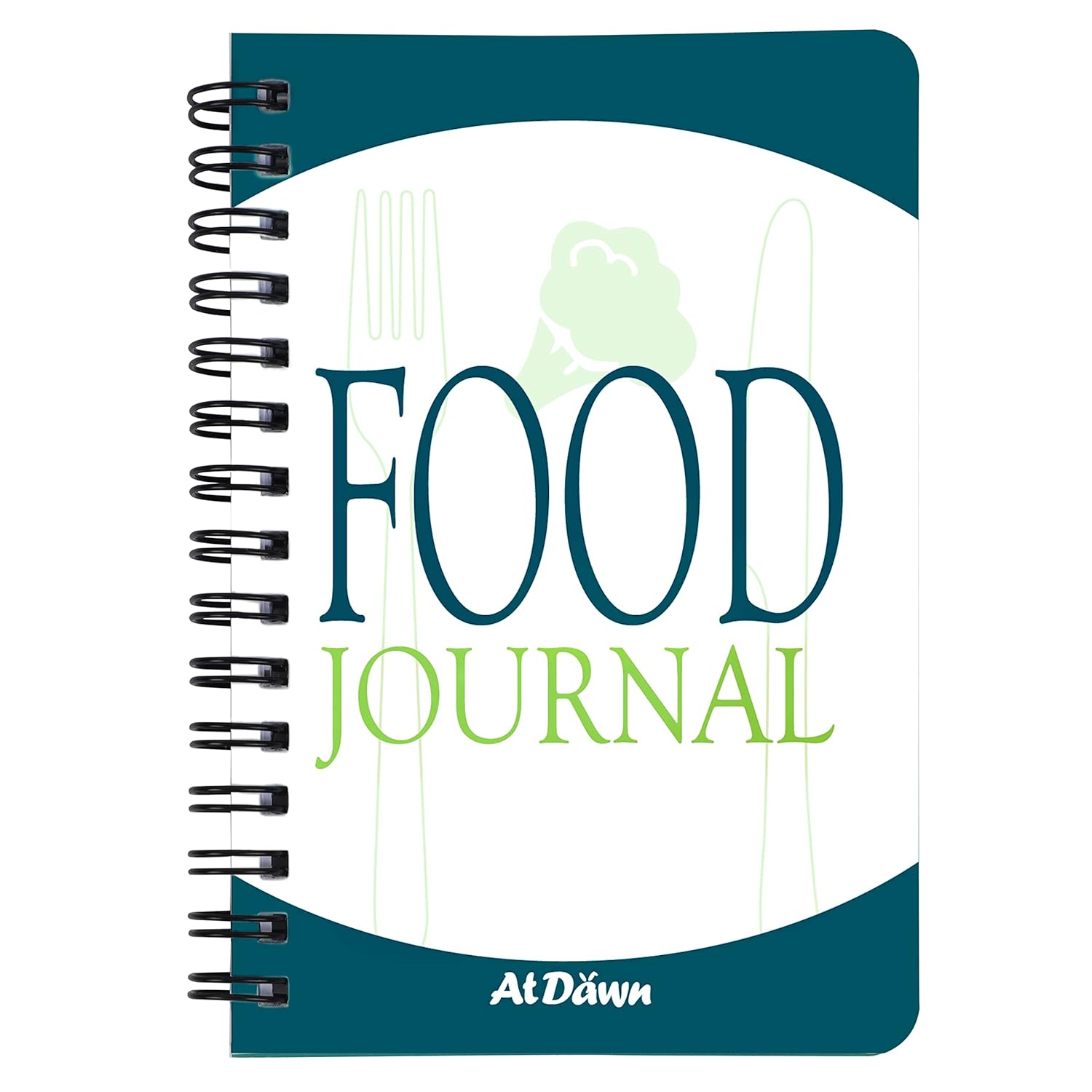 ATDAWN Food Journal/Food Diary/Diet Journal Notebook, 120 pages – 3 1/2″ x 5 1/4″ Durable Thick Translucent Cover, Wire-O Binding ATDAWN Food Journal/Food Diary/Diet Journal Notebook, 120 pages – 3 1/2″ x 5 1/4″ Durable Thick Translucent Cover, Wire-O Binding
