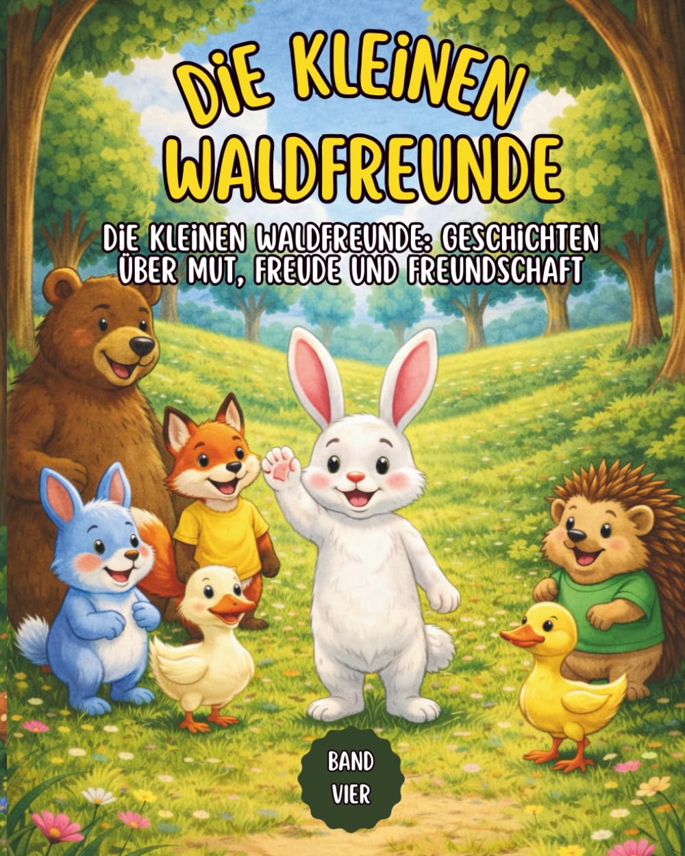 Die kleinen Waldfreunde: Die kleinen Waldfreunde: Geschichten über Mut, Freude und Freundschaft