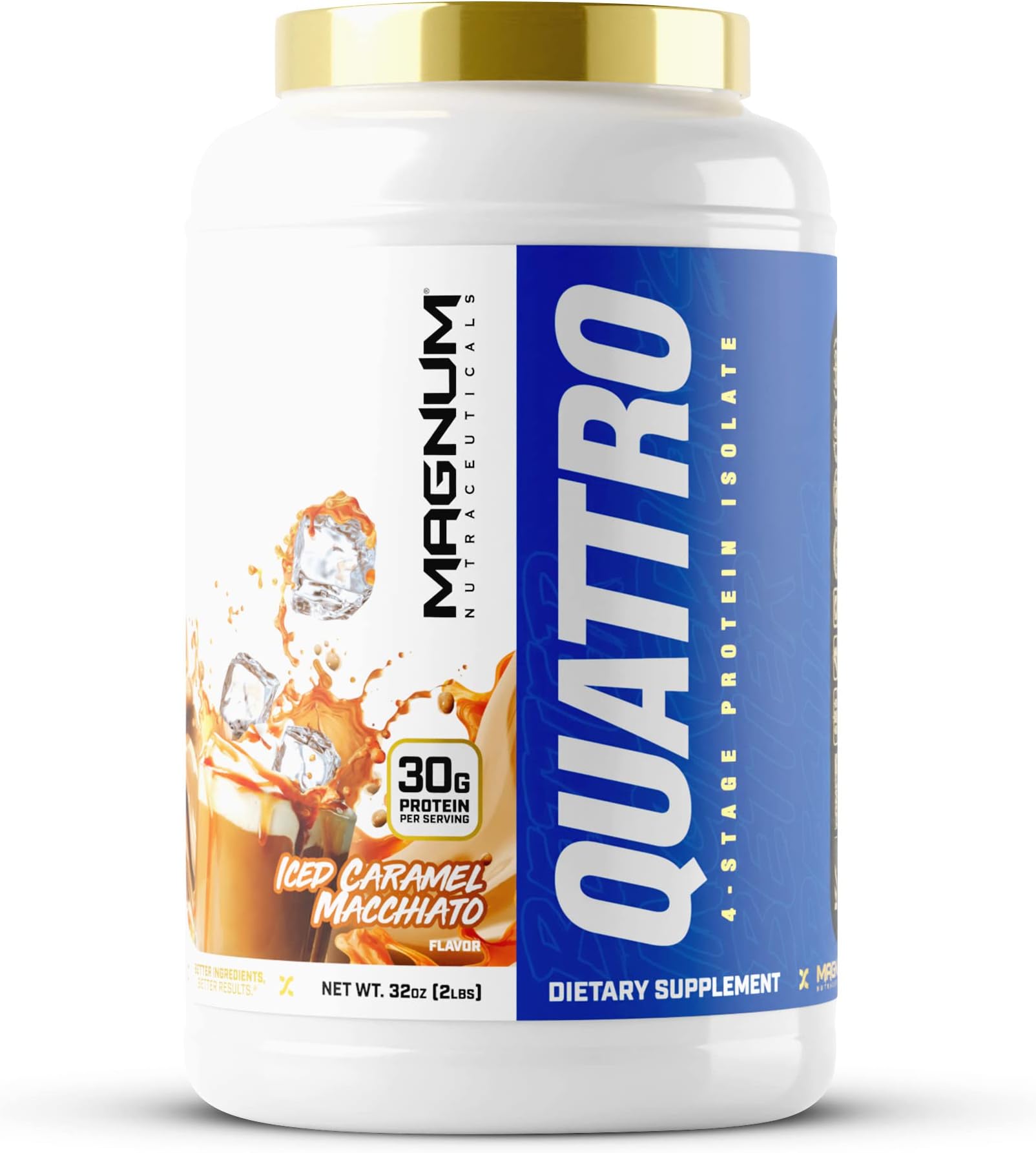 QUATTRO Magnum Iced Caramel Macchiato - 2LB