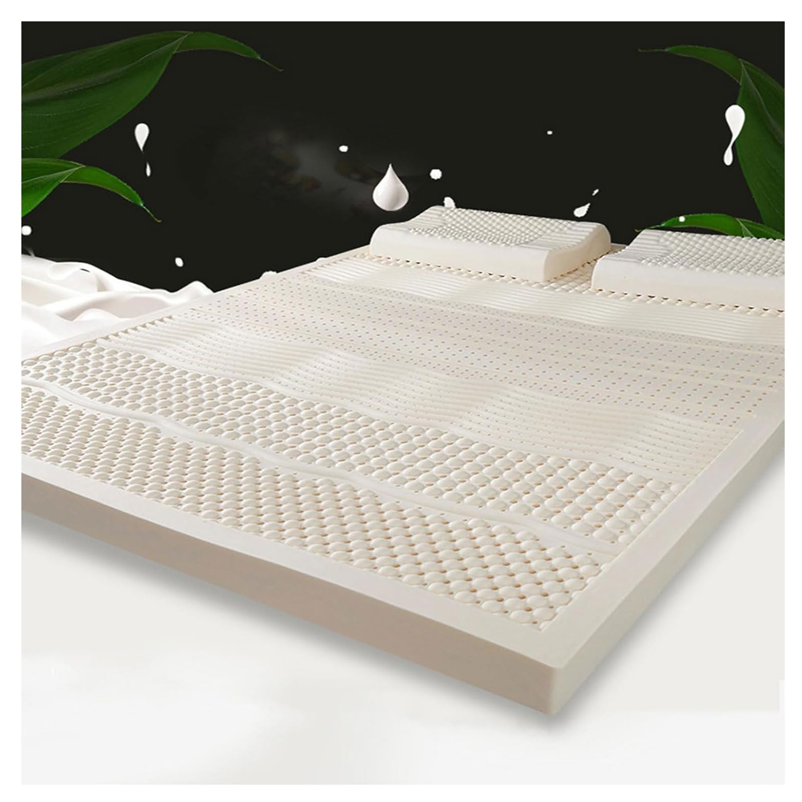 Natural 100 Latex Mattress Soft Mattress Topper Cushion Double Single Home Tatami Mats Queen King Full Size Breathable