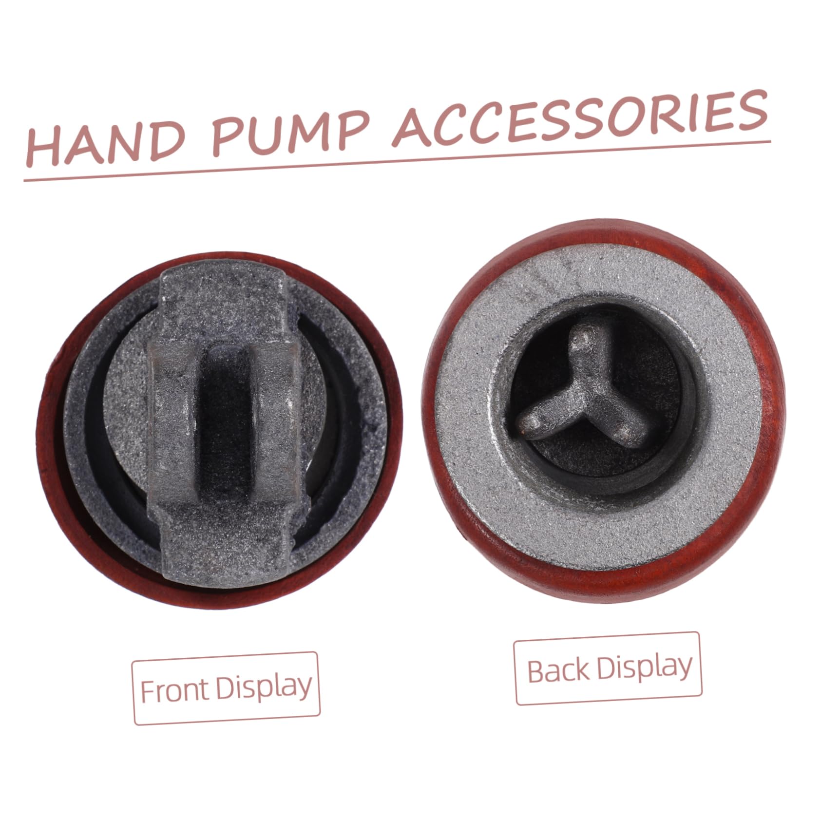 Accesorios para Bomba Manual de Agua de Hierro Fundido para Pozo | Juego de 1 Pieza, Junta de Piel, Repuesto para Émbolo, Sellado y Absorción de Agua Color Aleatorio