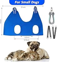 Vista 45 de Pet Dog Grooming Hammock Harness for Medium Dogs Nail Trimming, Dog Sling for Cutting Nails, Dog Hanging Holder Hanger for Clipping Nails with Nail