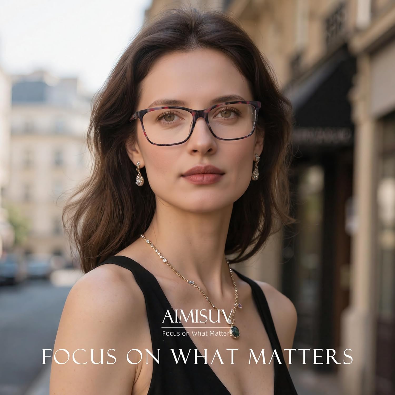 Reading Glasses for Women Men - Classic Blue Light Blocking Glasses,Anti Glare/Eyestrain Computer readers(Floral,2.0X) - Image 2