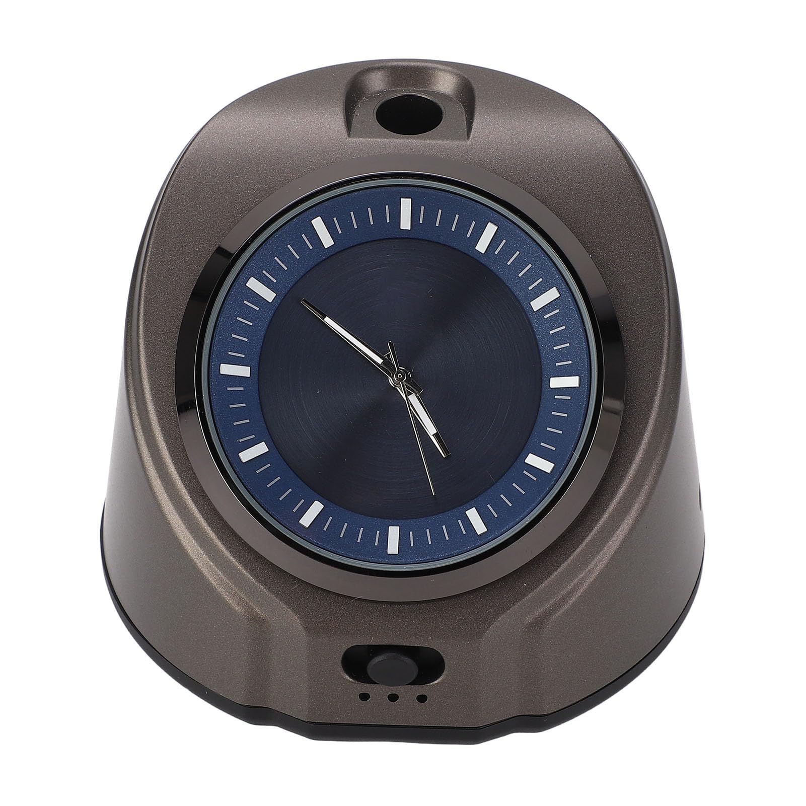 Difusor sin Agua para Aceites Esenciales, Difusor de Aceite Esencial con Pilas, Difusor de Coche con Reloj, Ambientador de Aire Inteligente Inalámbrico, Difusor de Aromaterapia