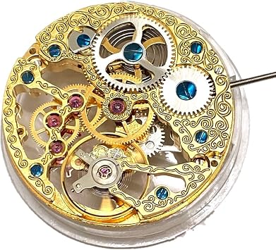 21600 bph Hollow Skeleton 6497 Movement Hand Winding fit for Vintage Mens Watch Accessories Accessory