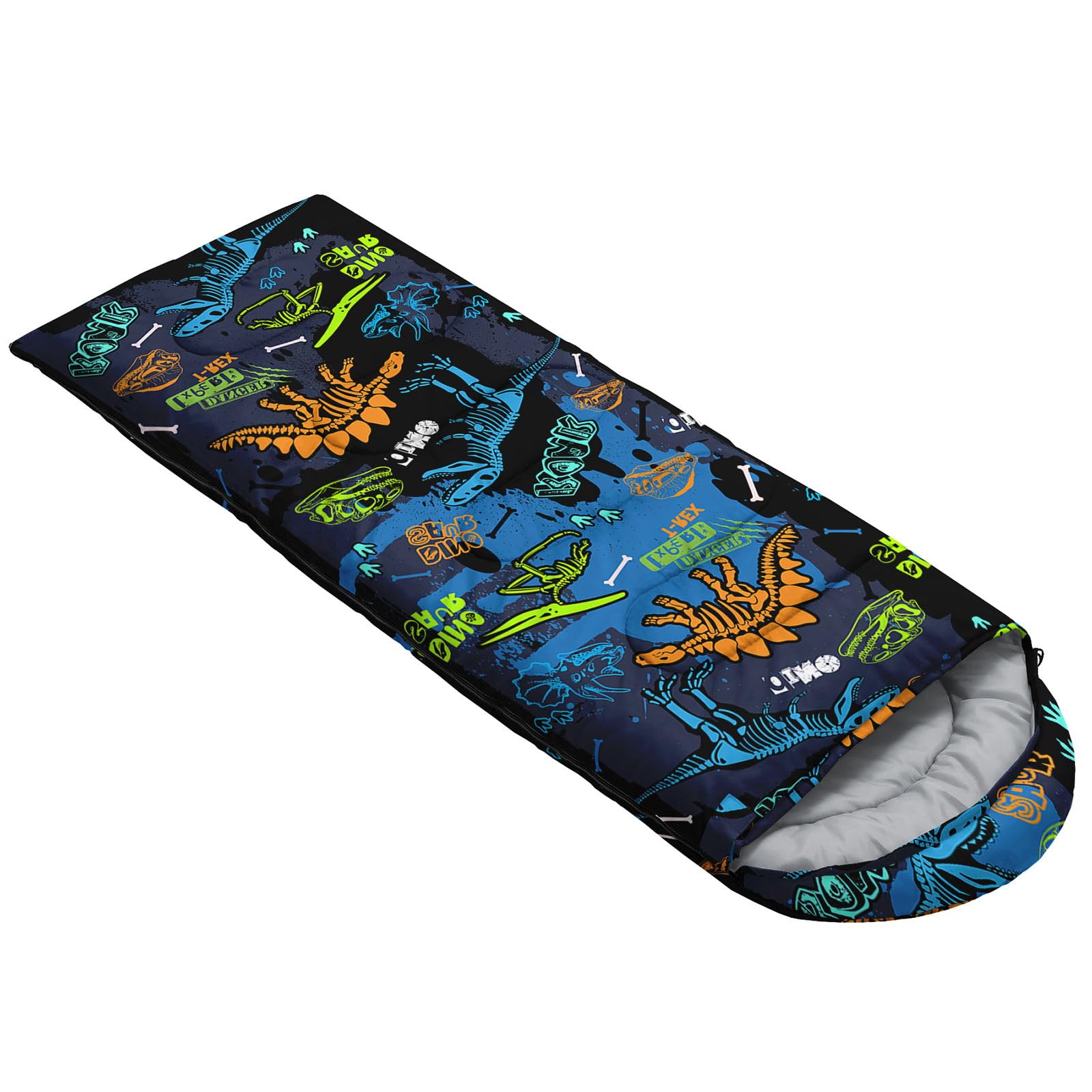 HOSIMA Sac de couchage sarcophage pour garçons et filles - Imperméable - Pour camping chaud, randonnée, extérieur, voyage, chasse - Avec sacs de compression