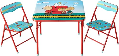 Miniatura 9 de Marvel Avengers - Juego de mesa y silla de actividades para niños de 3 piezas, mesa cuadrada con 2 sillas plegables, muebles temáticos de Vengadores