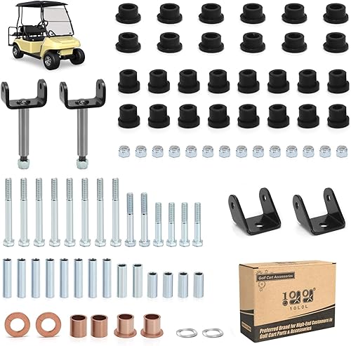 10L0L Kit de reparación Deluxe para carrito de golf delantero y trasero para Club Car DS 1992 en adelante modelos eléctricos y gaseosos con
