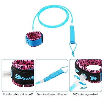 CONTOUR SURF Billabong X Surfboard Leash 7ft U2013 Ankle Leash