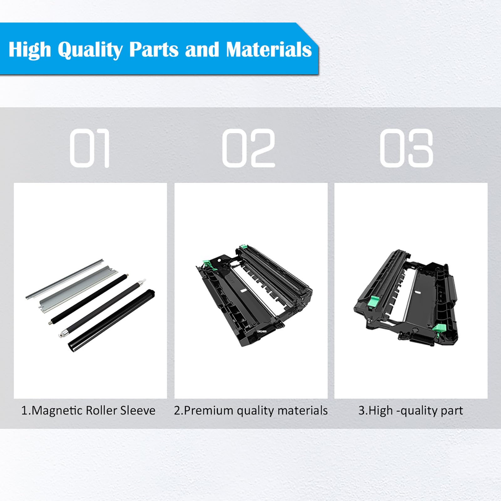 DR2400 DR-2400 Unità Tamburo Compatibile per Brother MFC-L2710DN MFC-L2710DW MFC-L2730DW L2750DW DCP-L2510D DCP-L2530DW DCP-L2550DN L2537DW HL-L2310D HL-L2350DW HL-L2357DW HL-L2370DN L2375DW Stampante