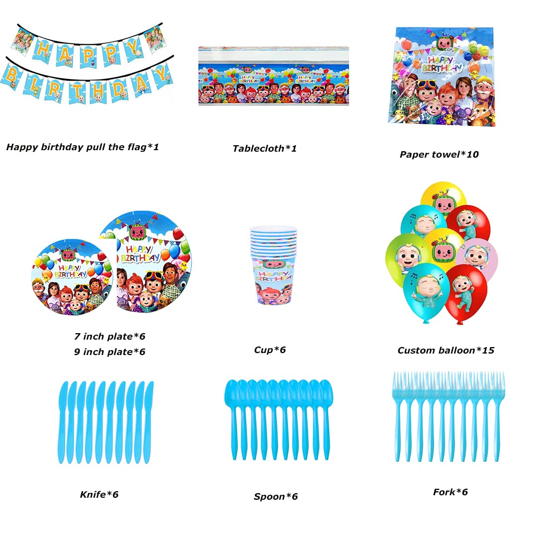 Decor Me Theme Party Supplies,Birthday Decorations Balloons