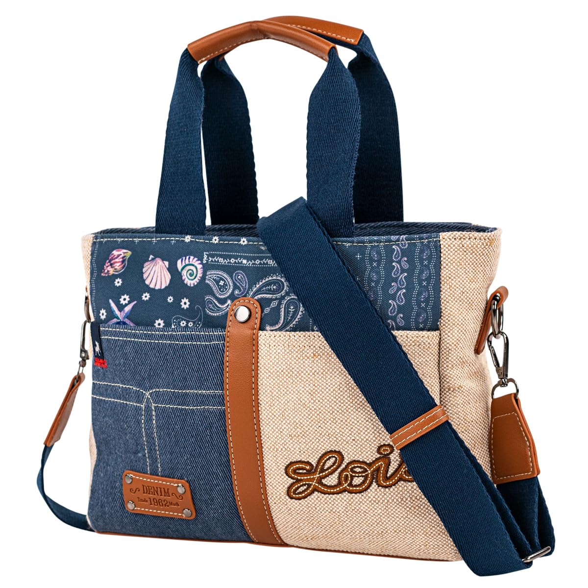 Lois - Borsa A Mano Donna elegante e versatile Borsa Donna spaziosa Borsa Elegante Donna design raffinato per lavoro e tempo libero firmata