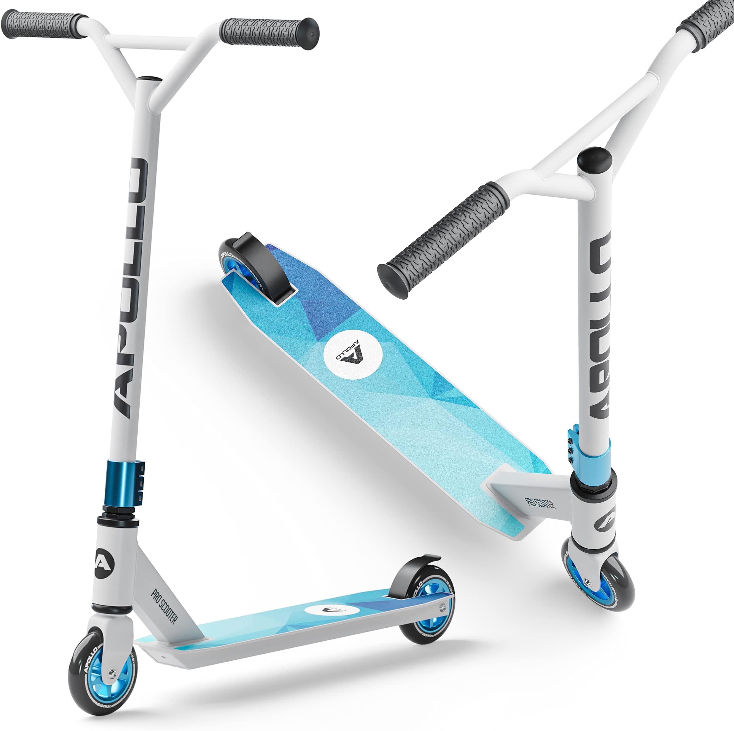 APOLLO Pro Scooter Genius 4.0 - Pro Scooters for Teens, Adults and Kids - Cool Trick Scooters for Stunts, Freestyle Stunt Scooter, BMX Scooter, 220LBS