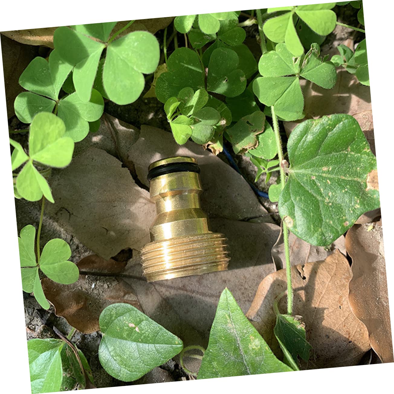 ibasenice 20 Set Kit di Raccordo per Tubo Inossidabile Solido connettore Tubo Collegare all'aperto raccordi a connessione Rapida per Tubi dell'Acqua raccordi per Tubi da Giardinaggio Ottone