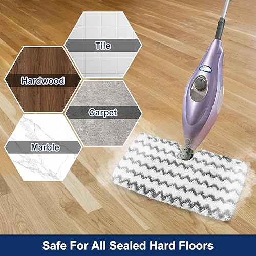 Miniatura 6 de Almohadillas de repuesto para trapeador de vapor Shark S3500 Series S3501 S3601 S3550 S3901 SE450 S3801CO S3601D S2901 S2902 Shark Steam Pocket Mop,