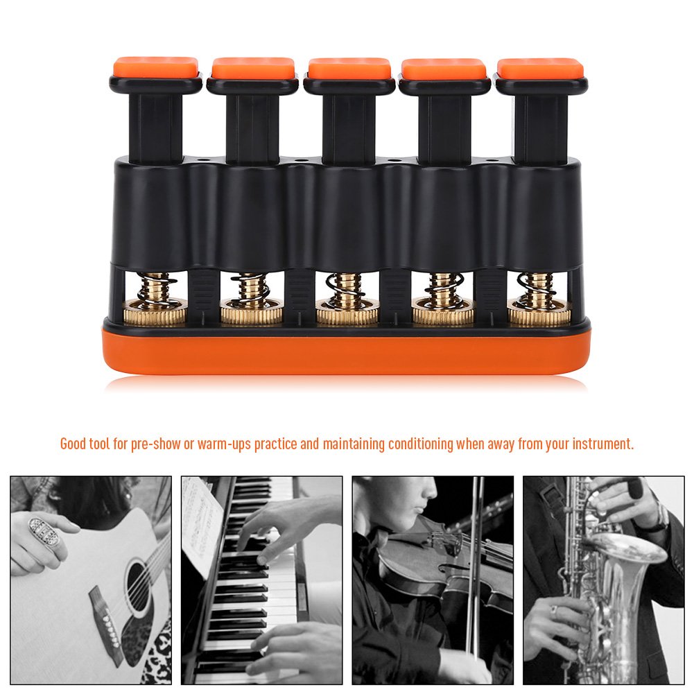 Entraîneur De Doigts Pour Piano – Support De Paume En Silicone – Portable, Pour Débutants Et Enseignants