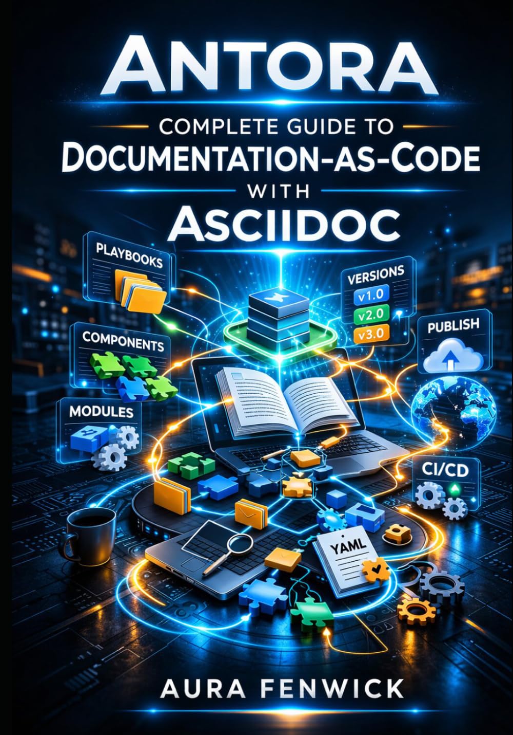 ANTORA: COMPLETE GUIDE TO DOCUMENTATION-AS-CODE WITH ASCIIDOC: Playbooks, Components, Modules, Versioning, and Automated Publishing for Enterprise Technical Documentation