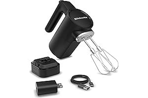 KitchenAid Go Cordless Hand Mixer - Unparalleled Home Baking Convenience
