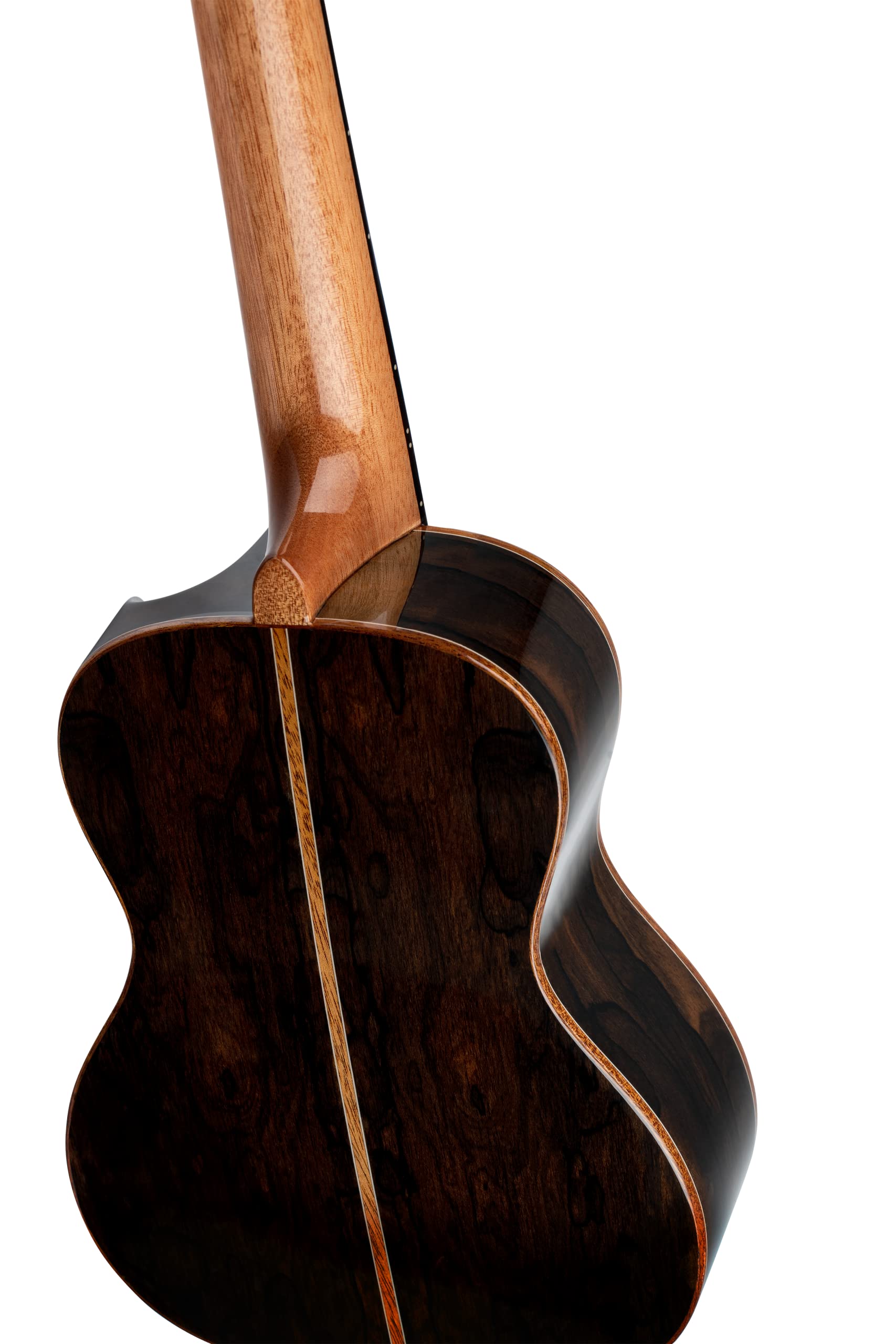 Ortega Guitars Ukulele Concerto Elettro-Acustico – Elite Series – Gig Bag Inclusa – Ziricote, Natural (RUET-ZC)