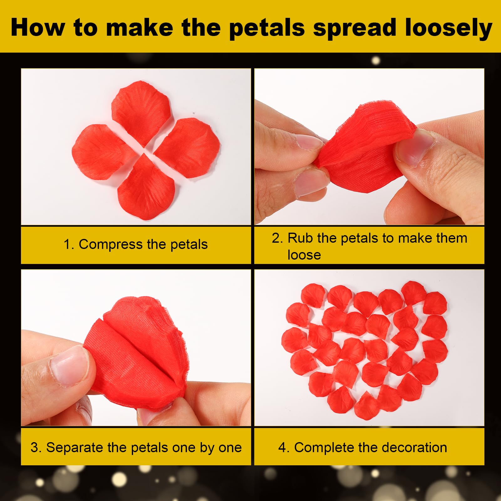 BTFO Rose Petals and Candles Set - Image 4