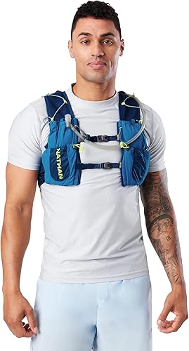 Miniatura 6 de Nathan Vapor Air 3.0 7 Liter Hydration Vest w 2L Bladder, Air Mesh Shoulder Straps, Front Pockets & Back Zipper Pocket, Breathable & Moisture Wicking
